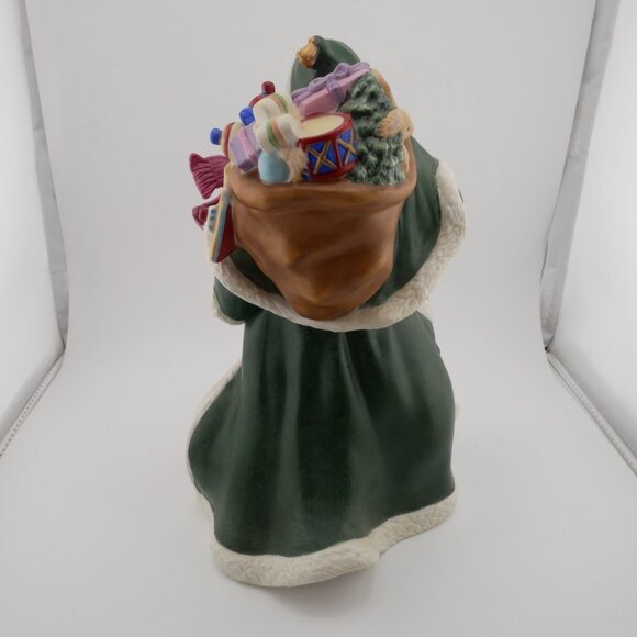 Victorian Santa Fine Porcelain Figurine By Lenox 1993 Vintage - Picture 4 of 13